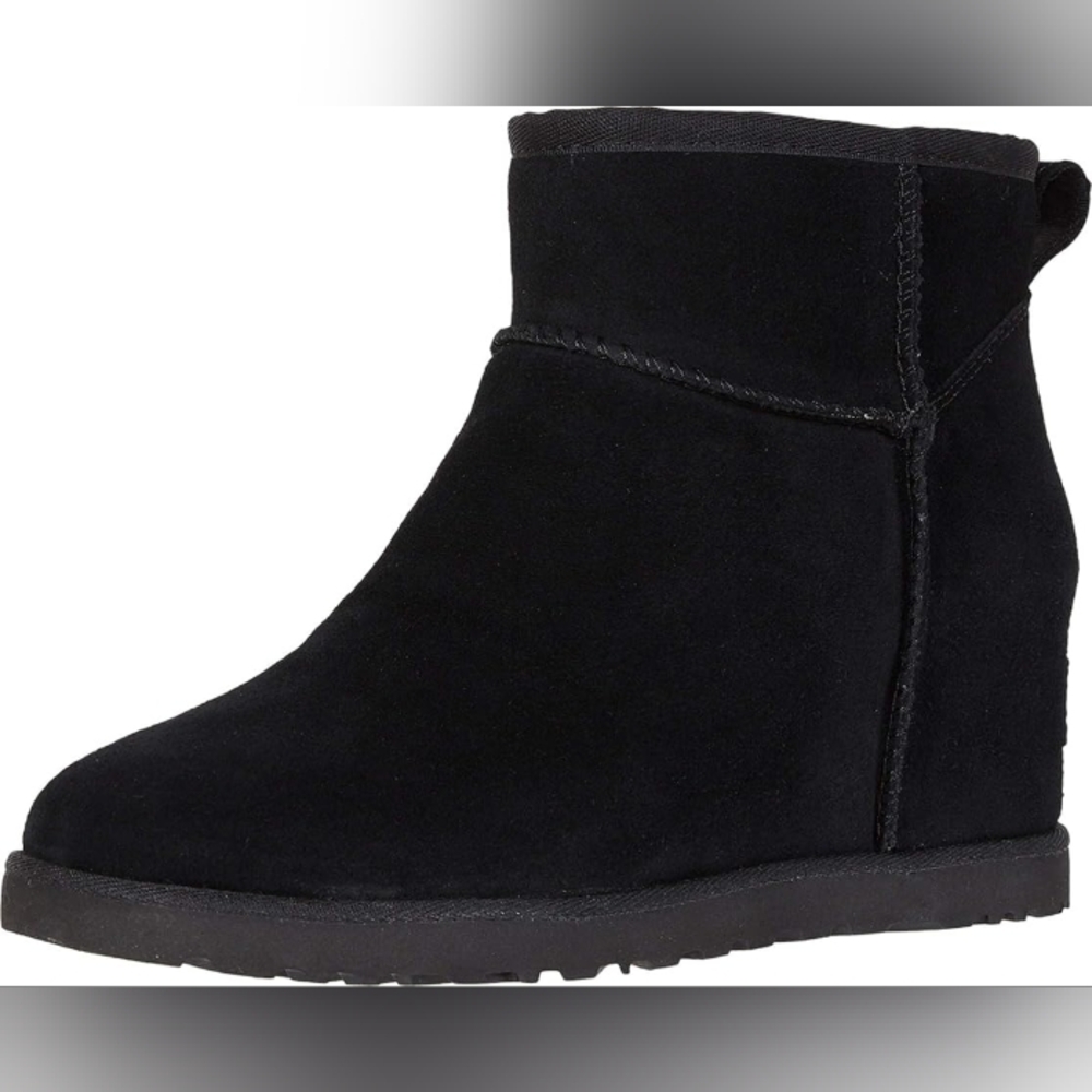 Black Suede Ankle Boots Classic Femme UGG